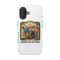 Grace in Action Phone Case — Community Service Illustration