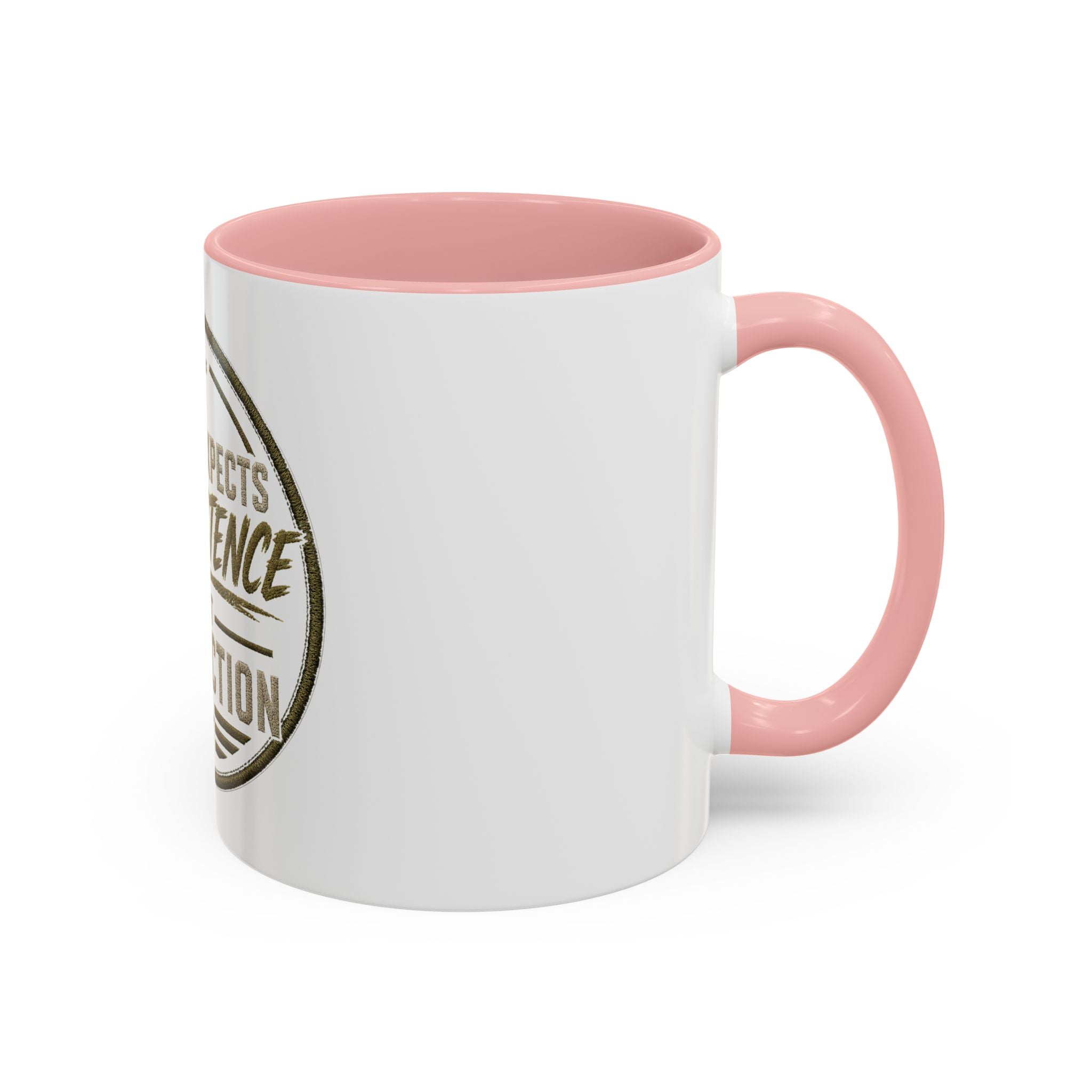 Christian Coffee Mug — "Jesus Expects Persistence Not Perfection" Accent Mug