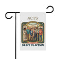 Garden Flag — "Acts: Grace in Action" Outreach Event Banner