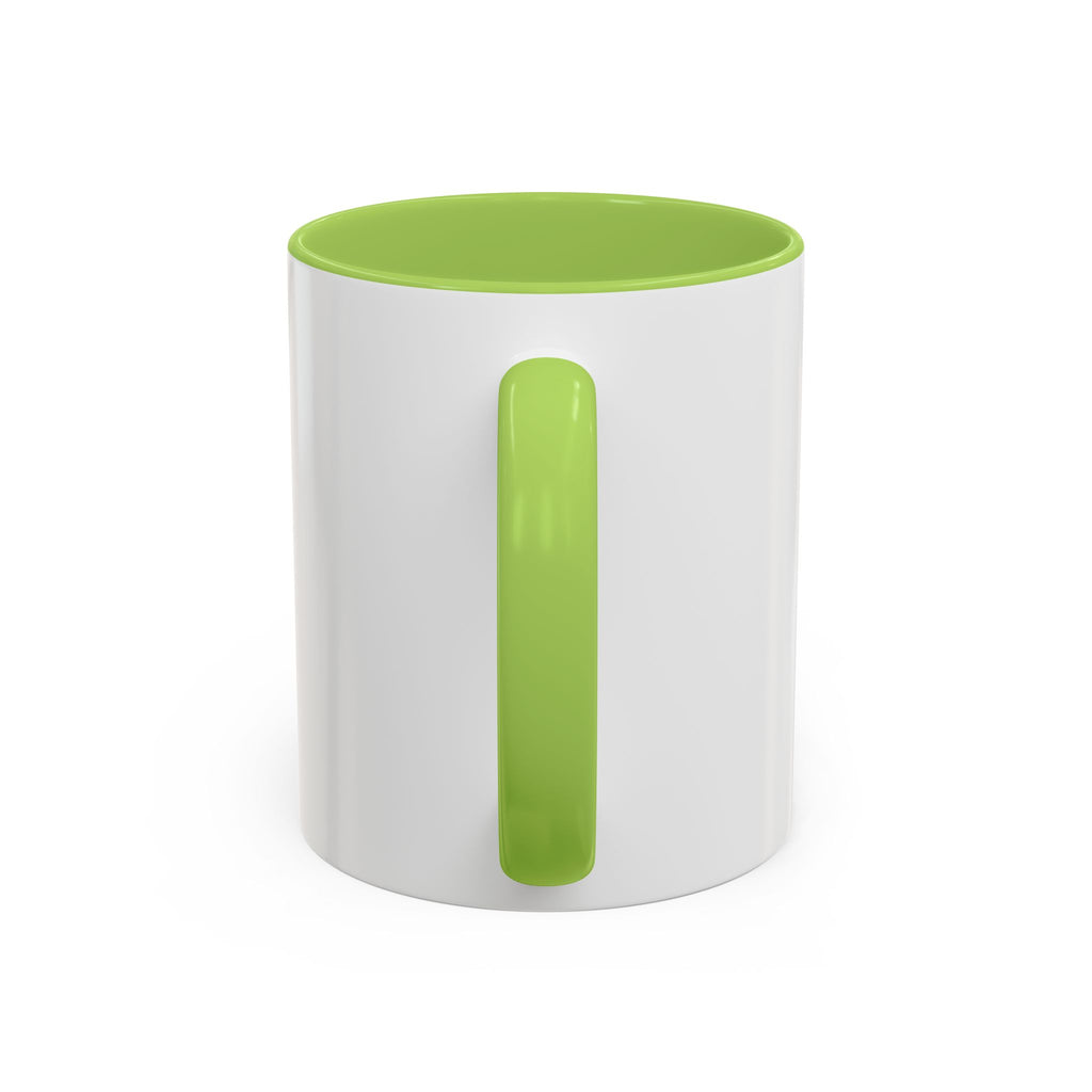 Christian Coffee Mug — "Jesus Expects Persistence Not Perfection" Accent Mug