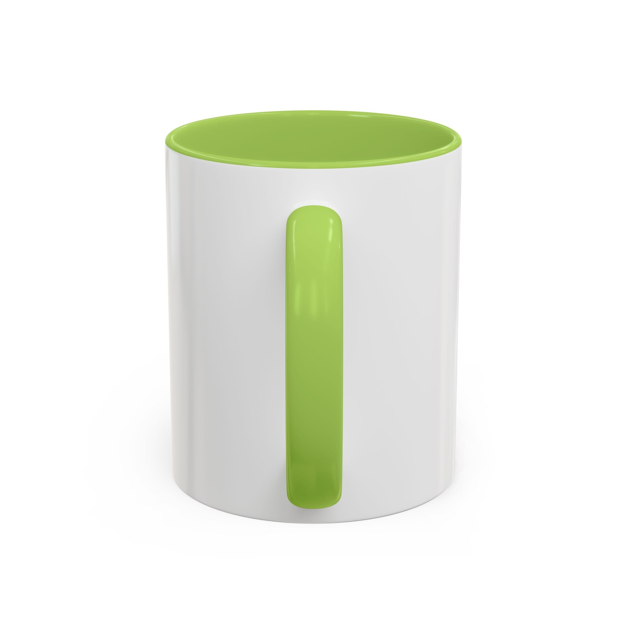 Christian Coffee Mug — "Jesus Expects Persistence Not Perfection" Accent Mug