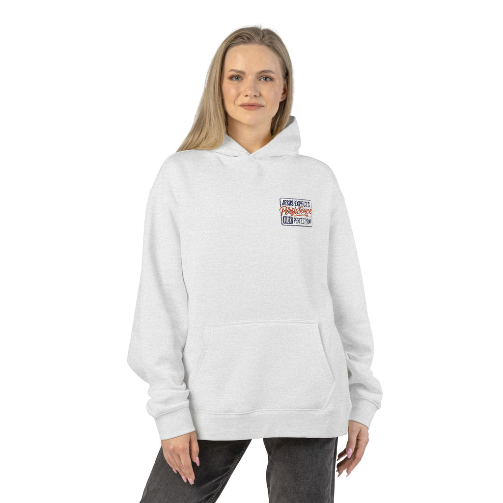 Relaxed Hoodie — Small Chest Graphic 'Stay Cozy, Stay Wild' Casual Pullover