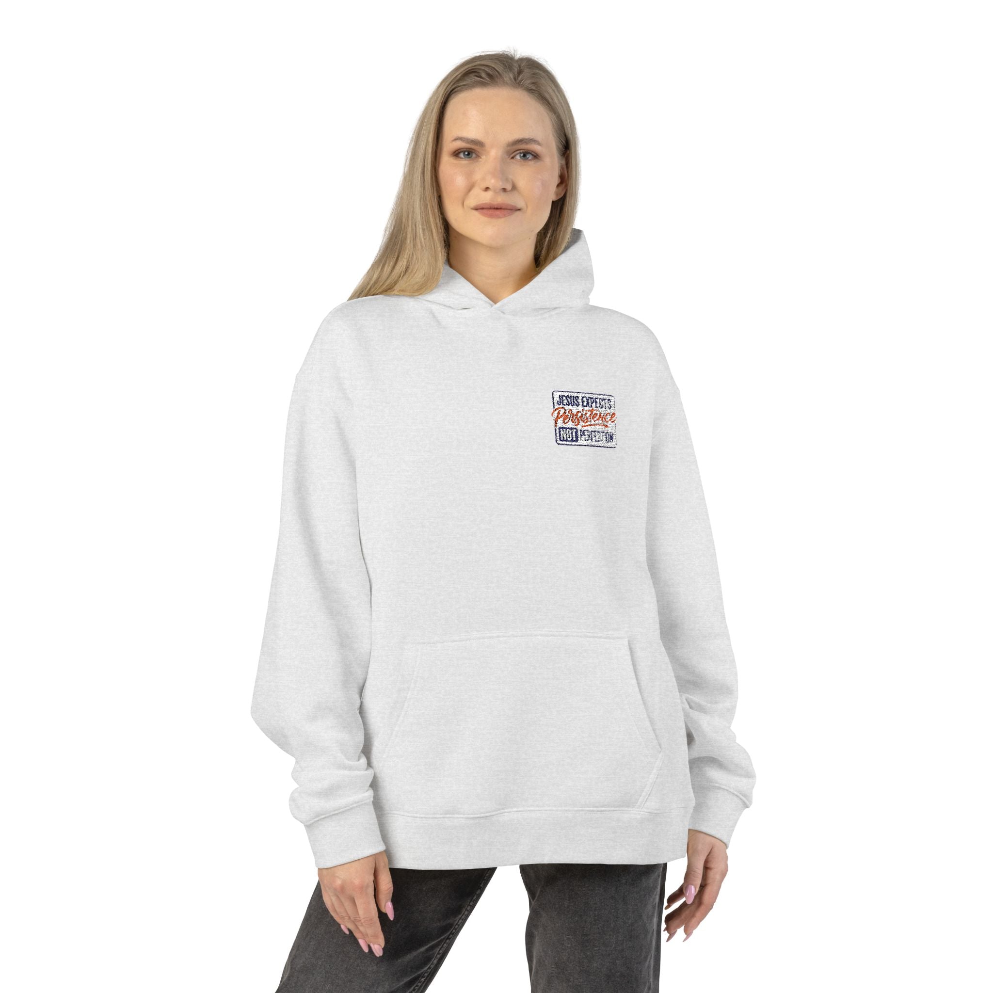 Relaxed Hoodie — Small Chest Graphic 'Stay Cozy, Stay Wild' Casual Pullover